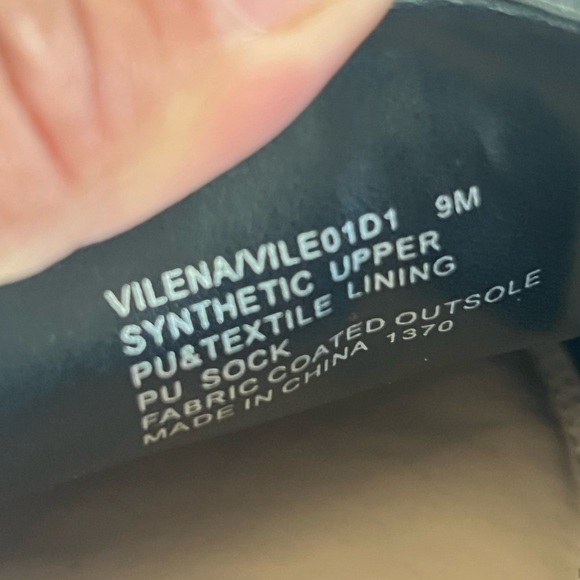 Steven By Steve Madden New York Verta Black Gold Bit Pointed Toe Flats Size 9 - Picture 10 of 13